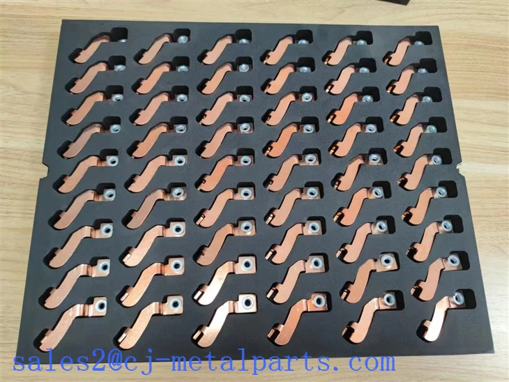 package of copper busbar